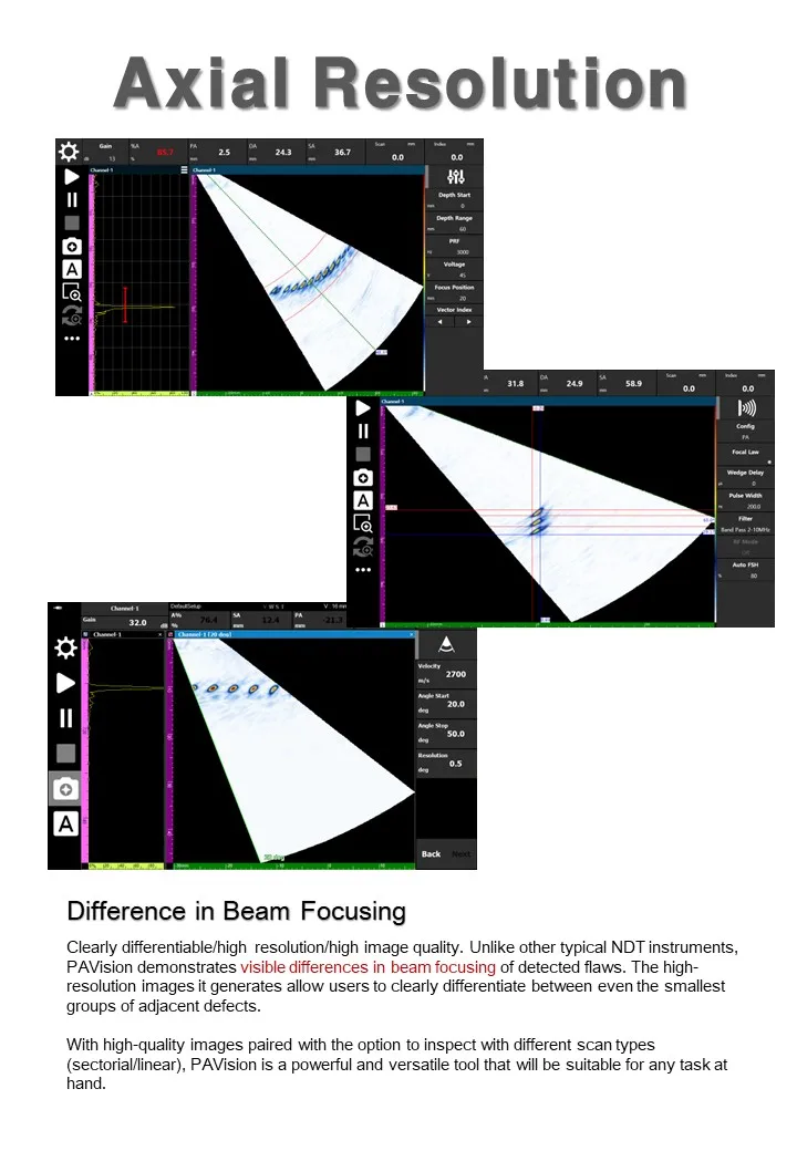DEEPSOUND B1 Made Korea Ultrasound NDT Program VTVision Phased Array ...