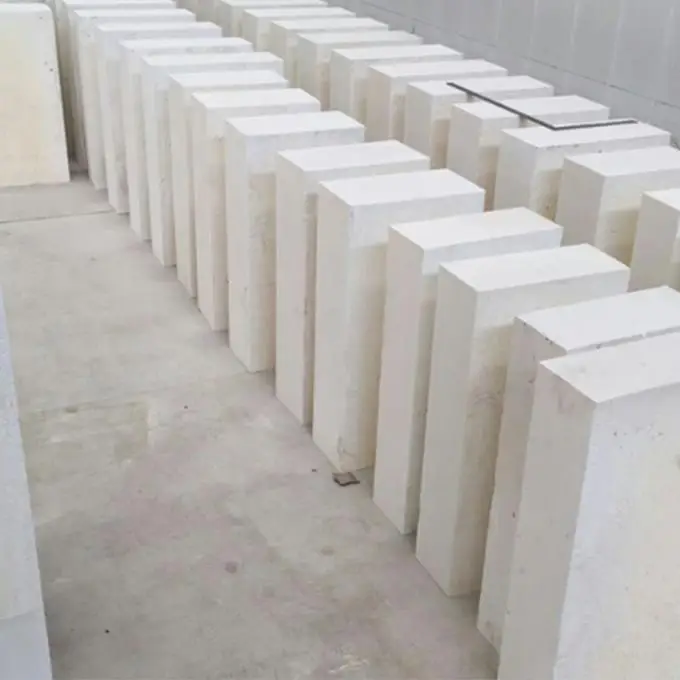 Thermal Insulation Resistance Brick Fused Cast Azs33 Refractories For ...