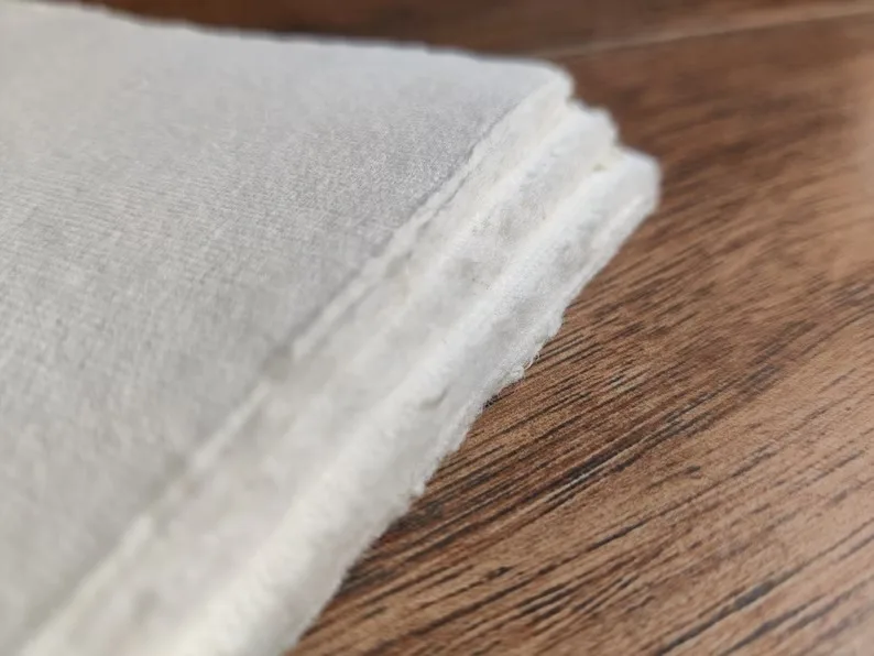 Handmade A4 Paper 150 GSM 100% Cotton Rag Sheets Deckle Edge Indian ...