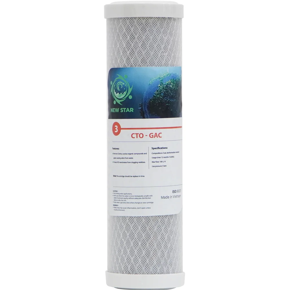 Cto Gac Water Filter Made In Vietnam High Quality Water Filter Protect