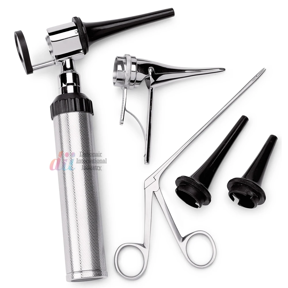 Veterinary Operating Otoscope Kit Ent Diagnostic Set Veterinary