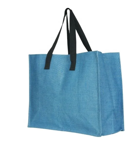 Top Leading Manufacturer Shopping Purpose Jute Big Bag Natural