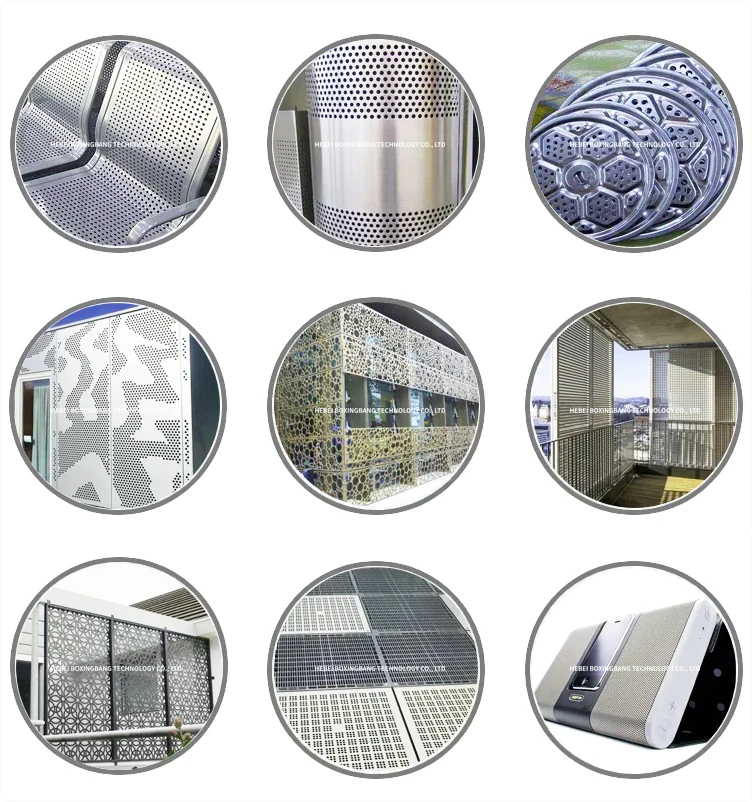 Stainless Steel Perforated Metal Sheet For Balcony 2mm Stainless Steel