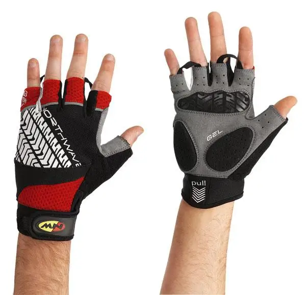 Велосипедные перчатки для горного велосипеда с полупальцами шоссейных гонок Нескользящие дышащие велосипедные рукавицы