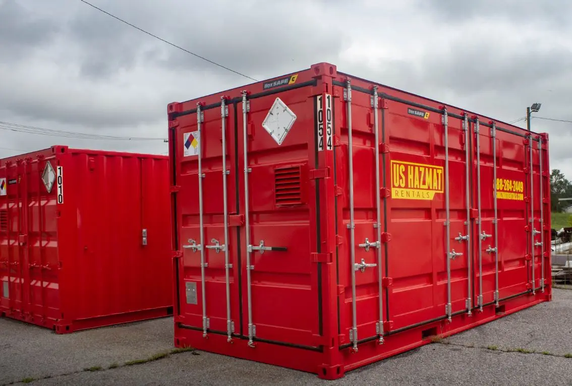 Weather Resistant Hazmat Storage Containers for Sale for Safe Outdoor ...