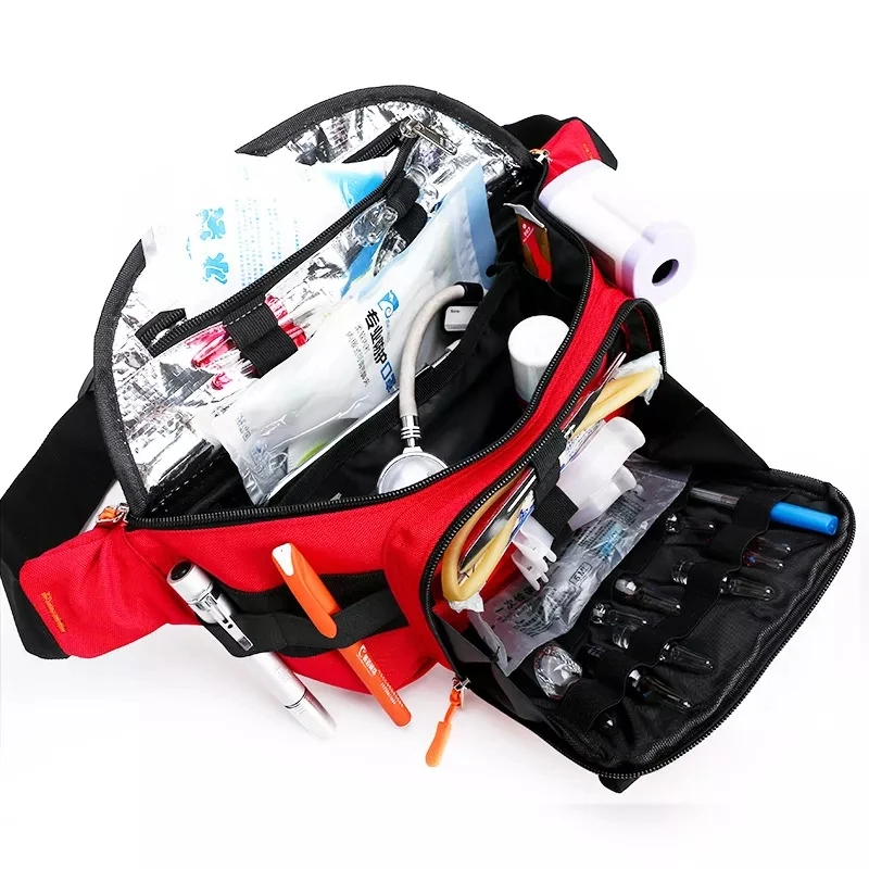 Medical Waist Bag For Doctors And Nurses Rescue Waist Bag With Medical