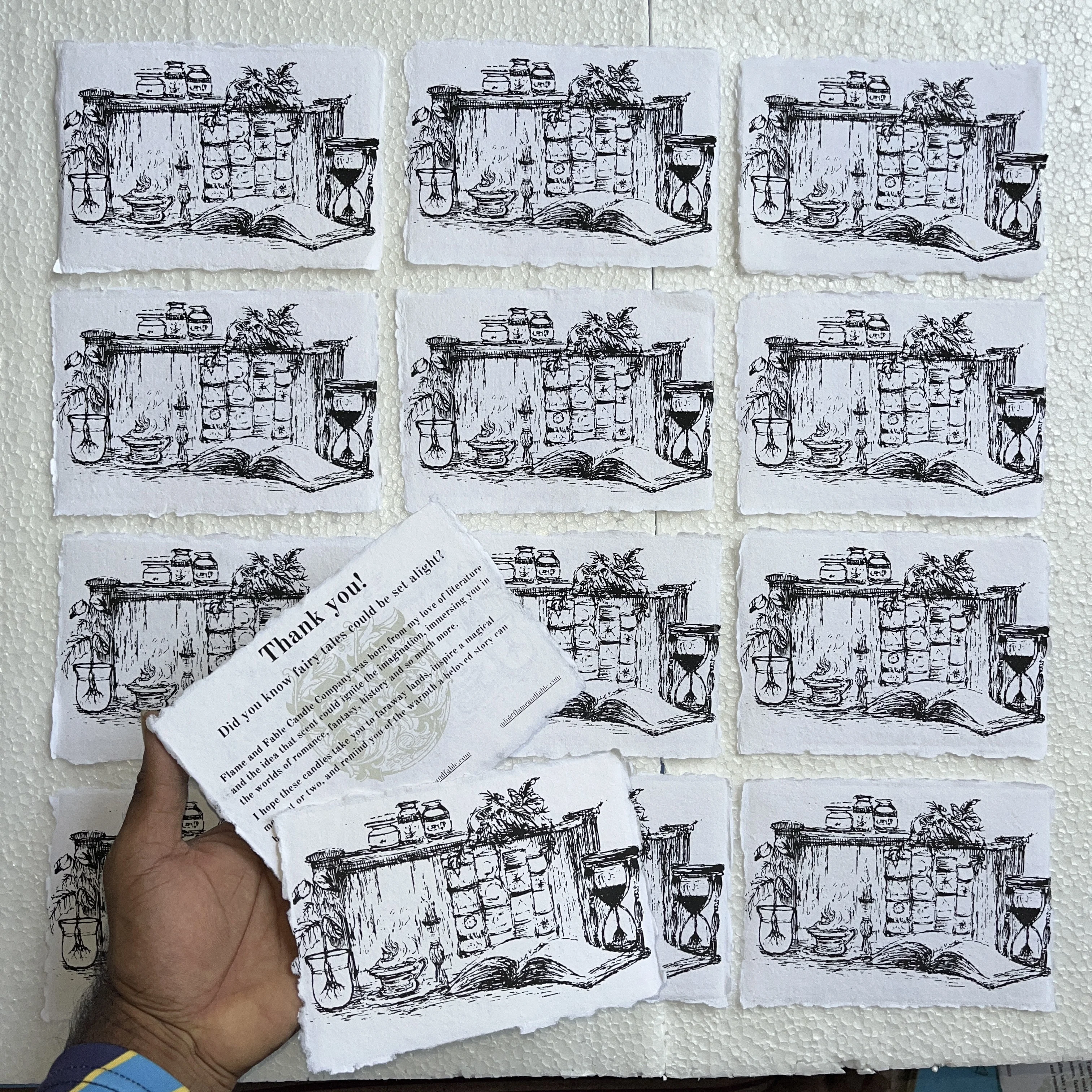 Custom Made Menu Cards Muslin Cloth Ideal for Wedding Printed on 100% Cotton Paper Flower India Artificial Invitation Card