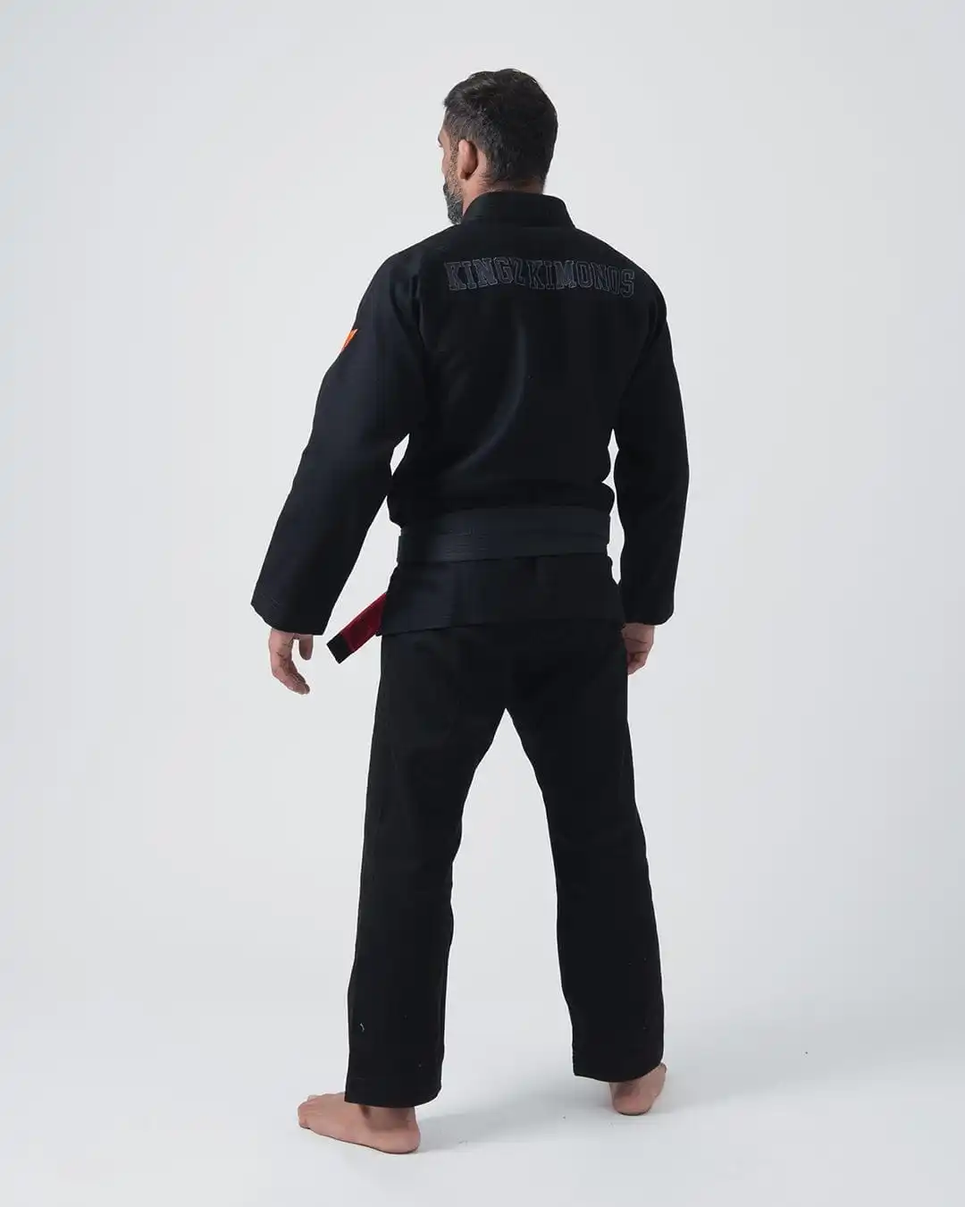 High Quality Pearl Weave Black Bjj Kimono / Black Bjj Gis High Quality ...