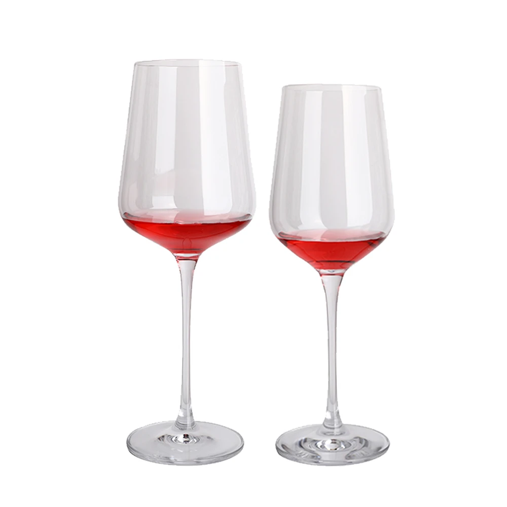 RTS Stock Wholesale Luxury Elegant Crystal Red Wine Glass Goblet Long Stem for Wedding Party Restaurant Bar Premium Glassware