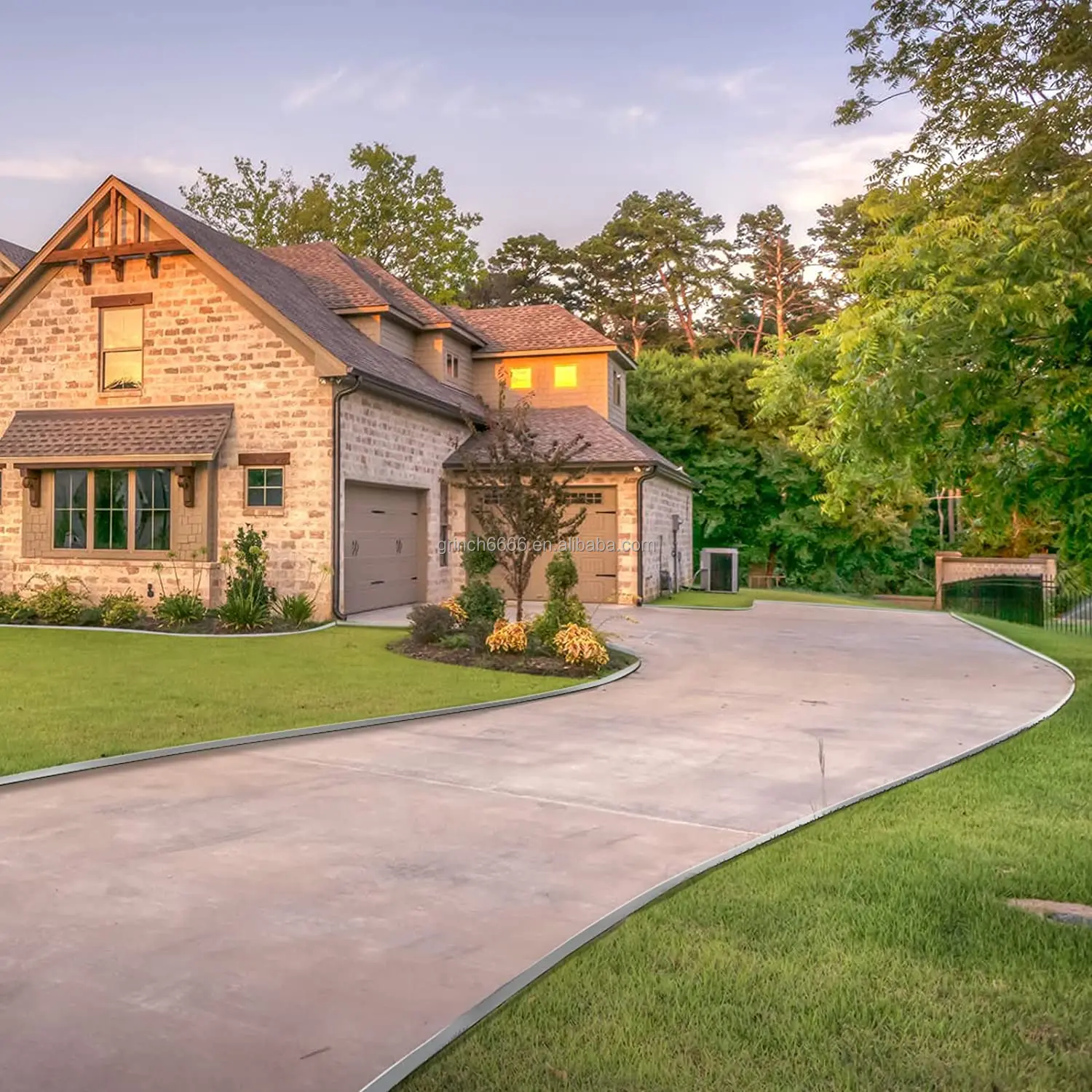 Multifunctional Lawn Edging Border Stainless Steel Landscape Garden