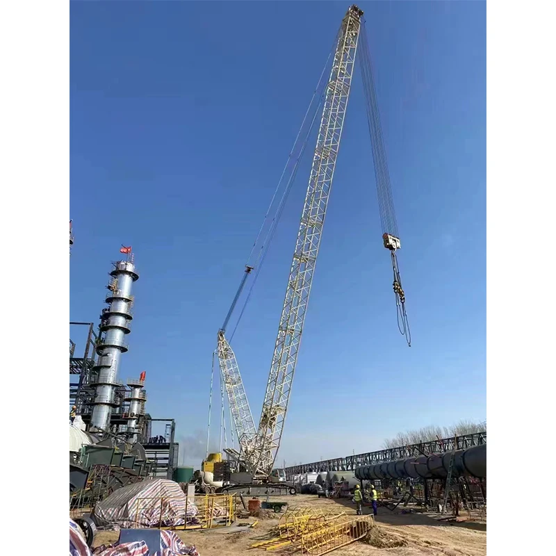 Used with Good Performance Demag CC2500 Used Crawler Crane 450Ton Used Hydraulic Crane Demag  Germany Crane