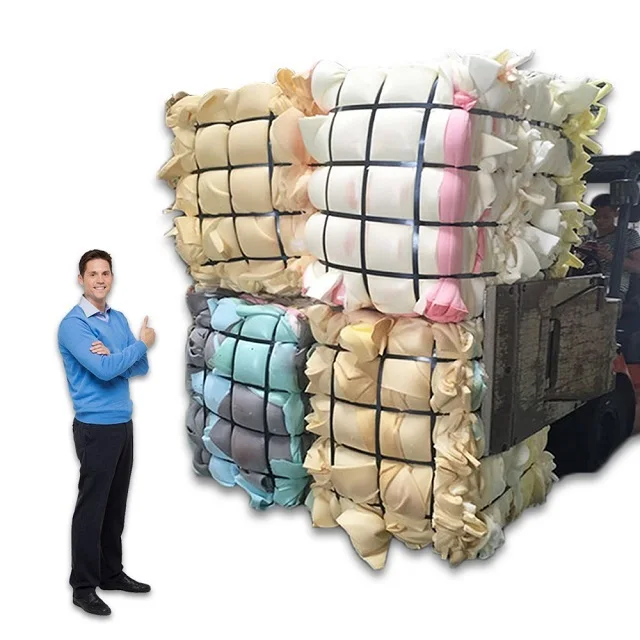PU TRIM FOAM SCRAP USED for REBONDED PU FOAM in MATTRESS INDUSTRIAL