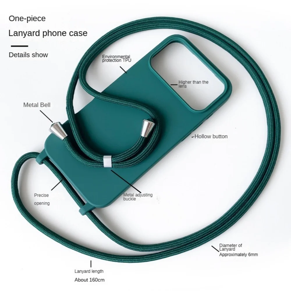 product lanyard tpu phone case for iphone 17 16 integrated matte customization available laudtec-3