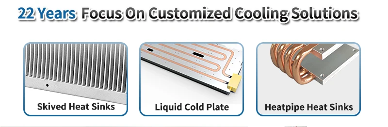 Cooling Winding Cooling Plate, Aluminum, AL6063, SWAL-D053 - detail 2
