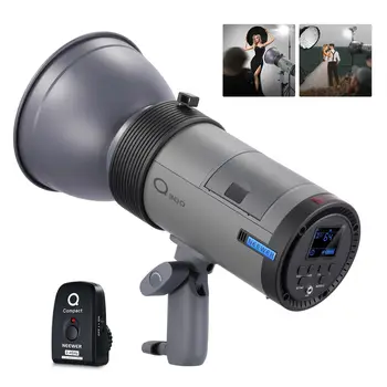 NEEWER Q300 300Ws 2.4G Outdoor Studio Flash With Q Compact Wireless Trigger, 7800mAh Li Ion Battery Powered Strobe Light