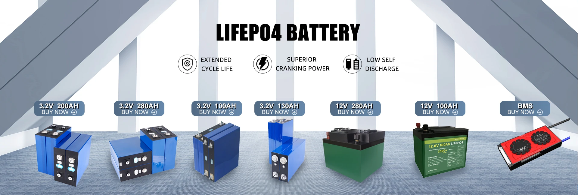 New 48V 120Ah 100Ah 200Ah LiFePo4 Battery Pack Built-in BMS 51.2V 5.12kw 32  Parallel with CAN RS485 Lithium Ion Battery NO TAX