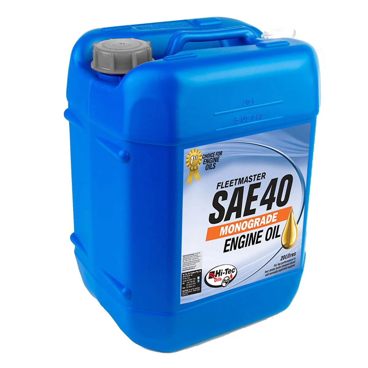 Factory Direct SAE40 Diesel Engine Oil - 20L Mineral Lubricant for