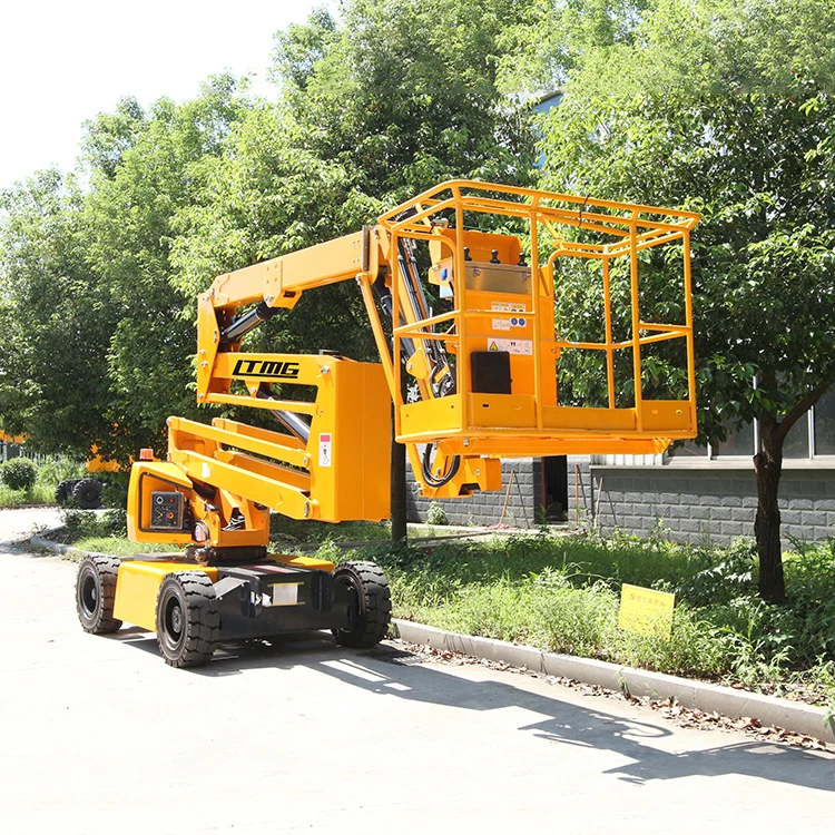 Hot Sale Original Cherry Picker Truck Mounted Hydraulic Scissor Lift High-duty Steel 2.2kw 2m Lifting Height Used 5 Year
