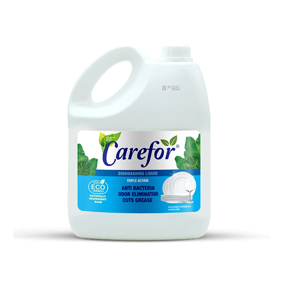 Carefor Blue Dishwashing Liquid 3600ml Deodorizing Natural Ingredients