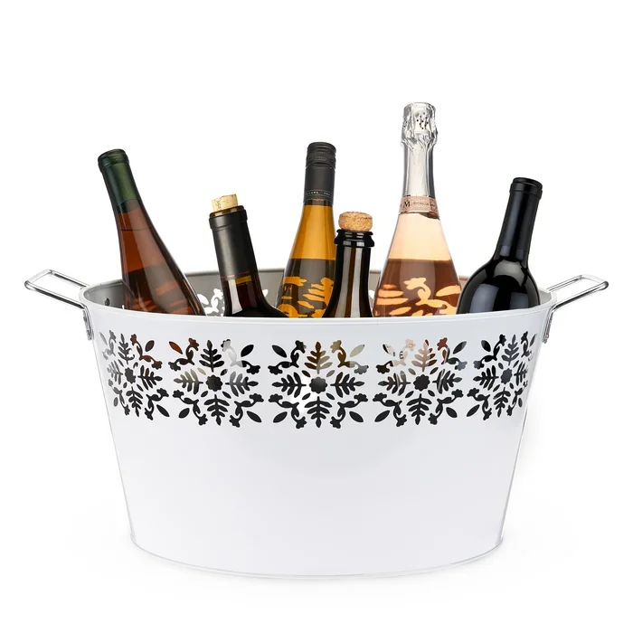 Modern Metal Ice Bucket For Bar Home /hotel Wine/ Beer /vodka Cooler Ice Bucket Customized