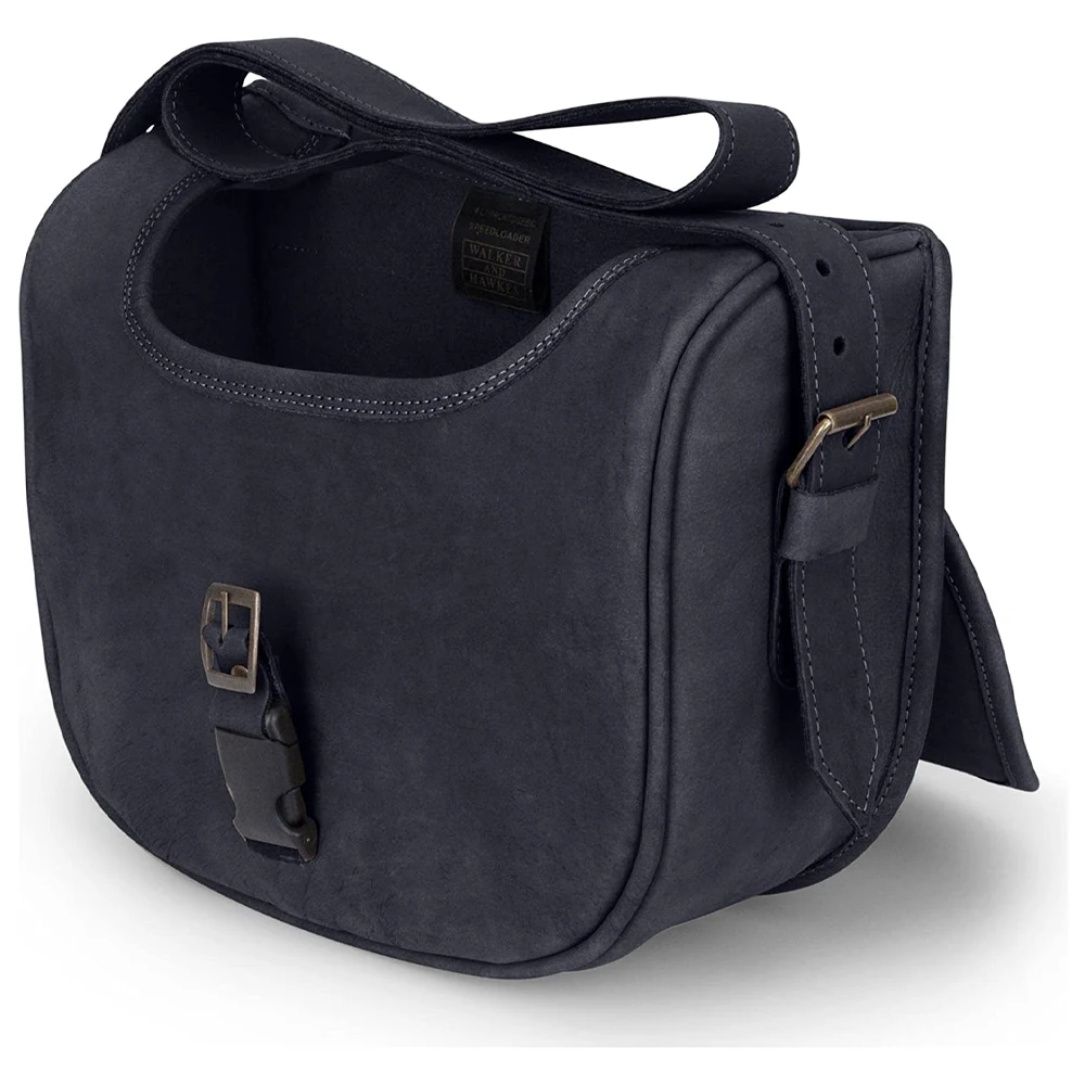 Genuine Leather Quick Loading Cartridge Ammo Shooting Bag Capacity