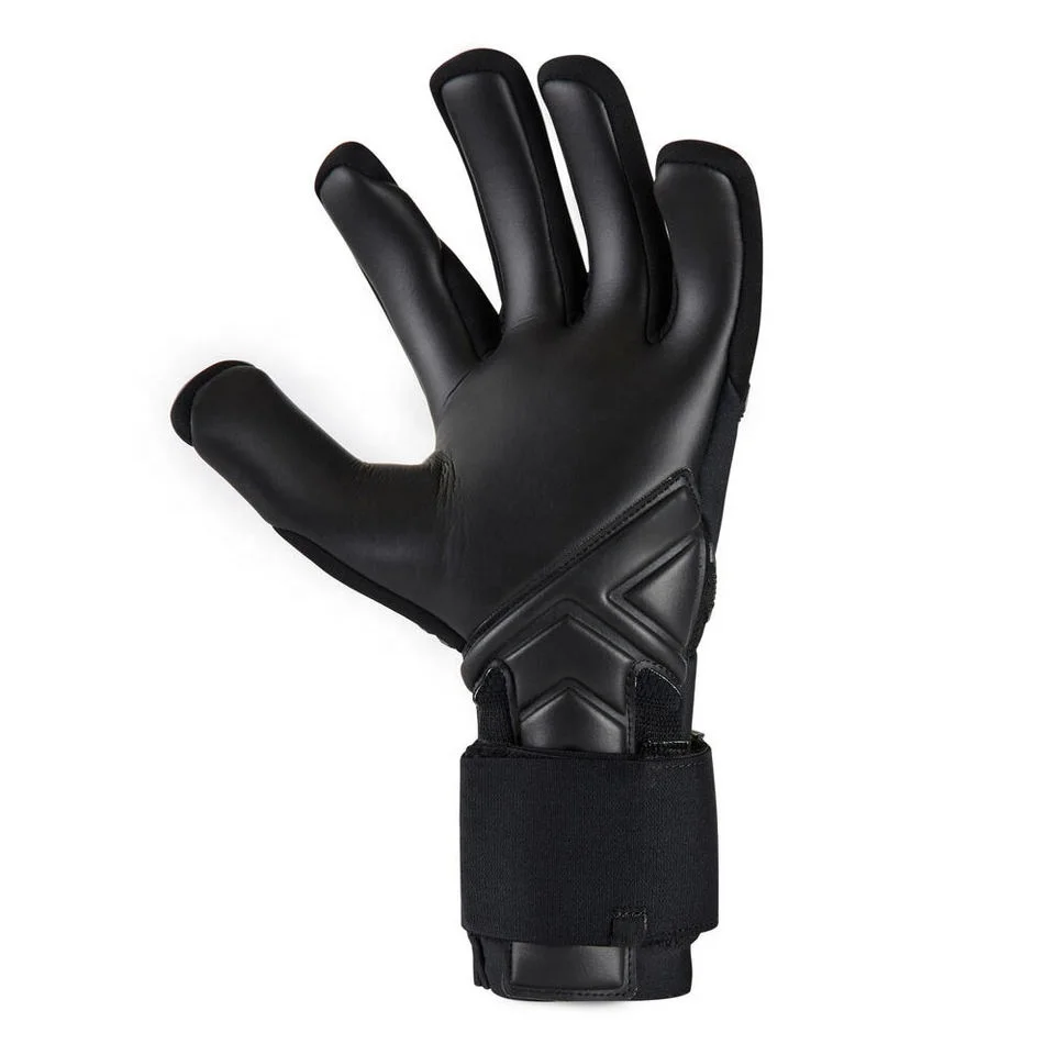 Guaber Soccer Goalkeeper Gloves Goalie Training Gloves Strong Grip Anti Slip And Breathable For Adults And Children Black 6