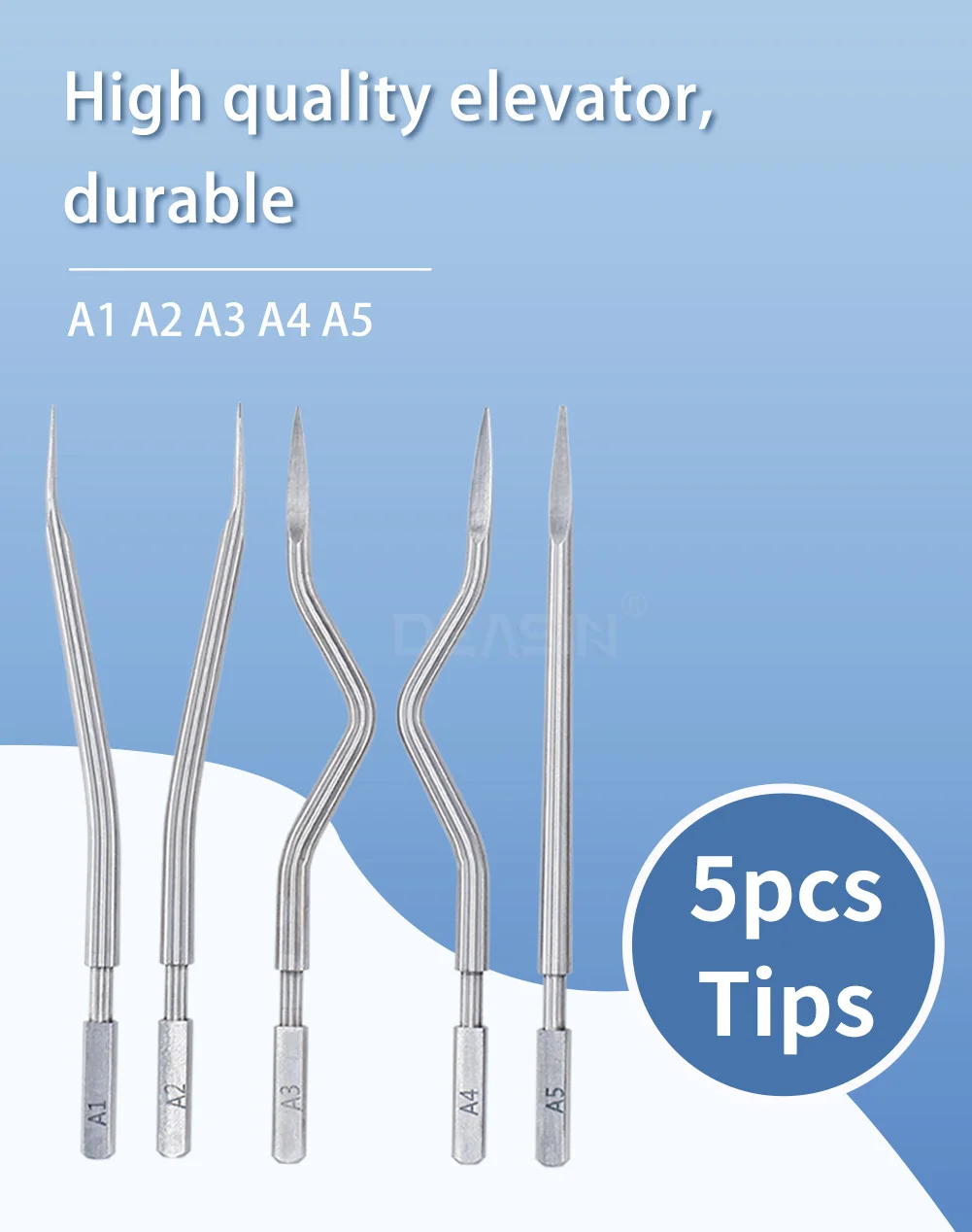 Dental Tooth Extraction Surgery Instruments Turbine Pneumatic Elevator