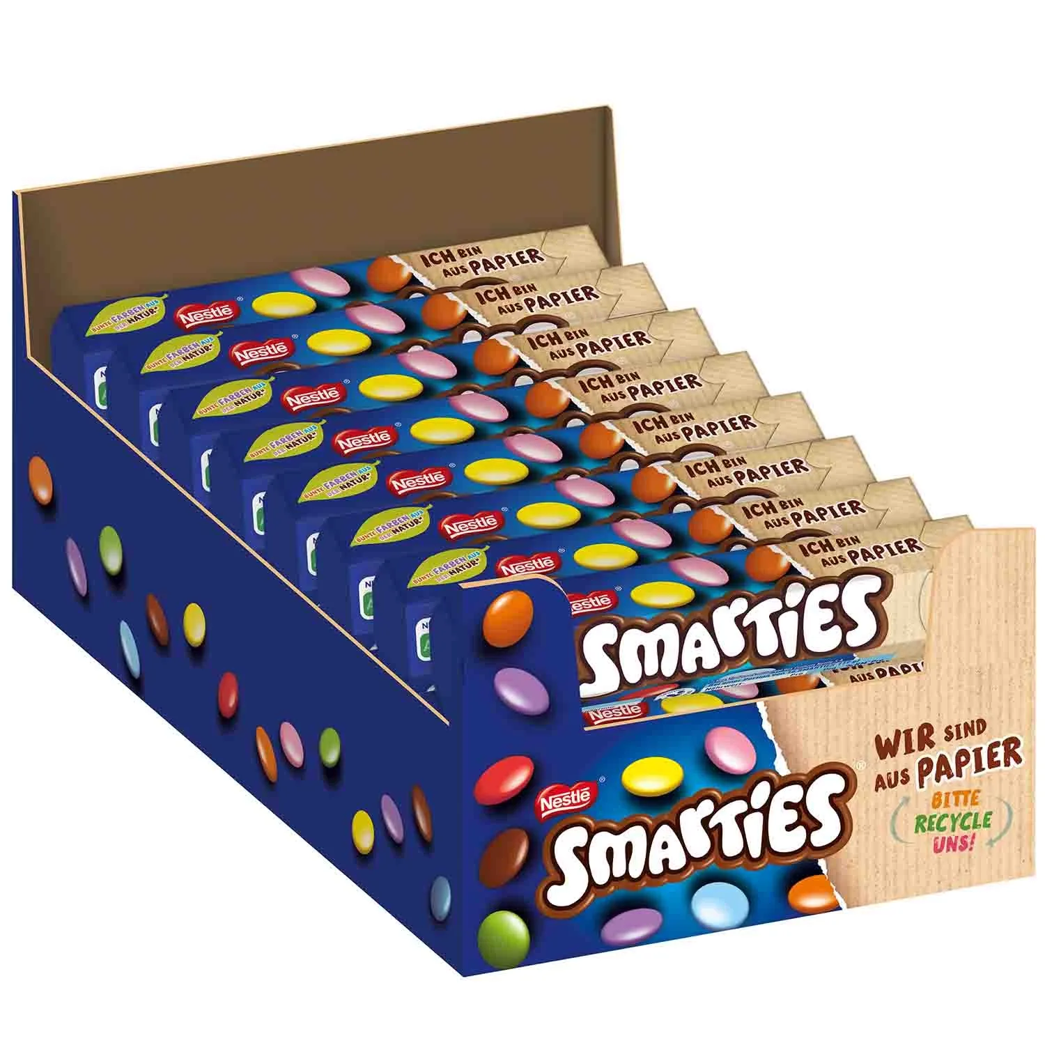 Nestle Smarties Candy Coated Milk Chocolate Multipack,4 X 45 G With ...