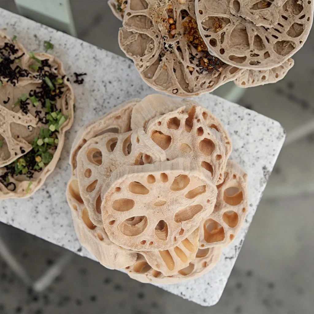 Cheap price dry lotus roots slices wholesale dried lotus root chip for export from top supplier