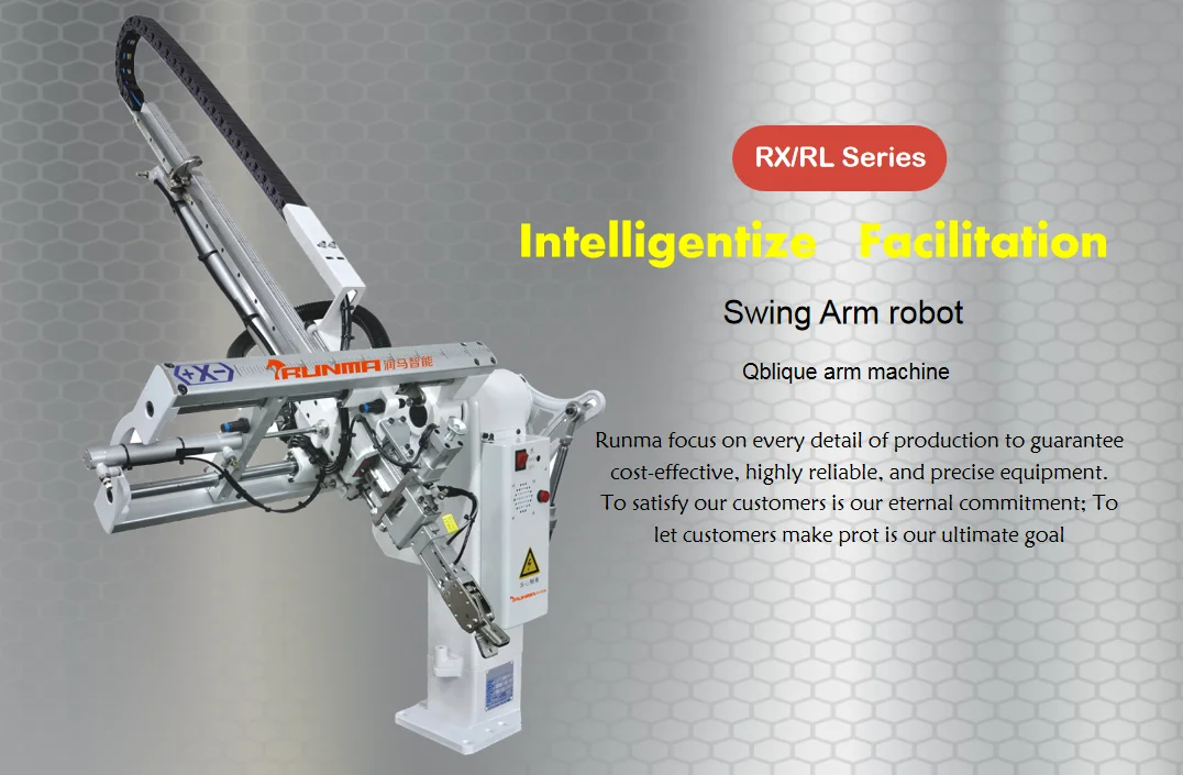 Industrial Robot Arm Sprue Picker for Injection Molding Machine