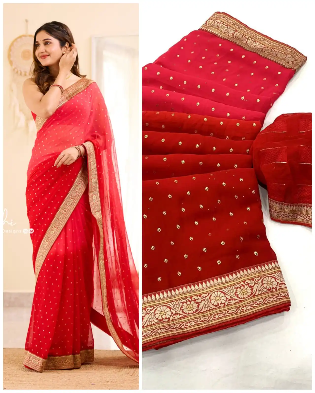 High Attractive New Design and Silk Fabric with Weaving Women Saree for Wedding Party Wear From Indian Supplier