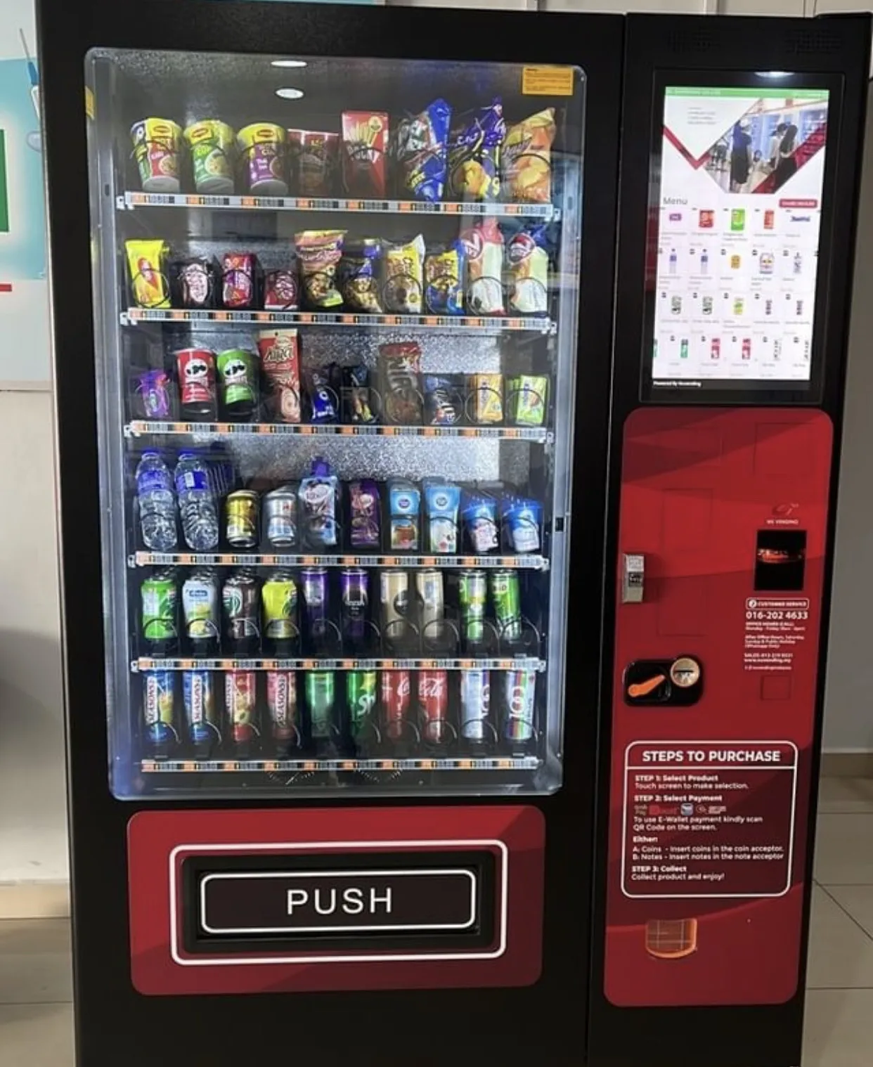 Hot Selling Flowers Coin Credit Card Combo Water Machine Vending