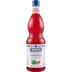 Blacksmiths Mixy Bar 1L Watermelon Syrup Sweet Italian Flavoring for Cocktails & Beverages