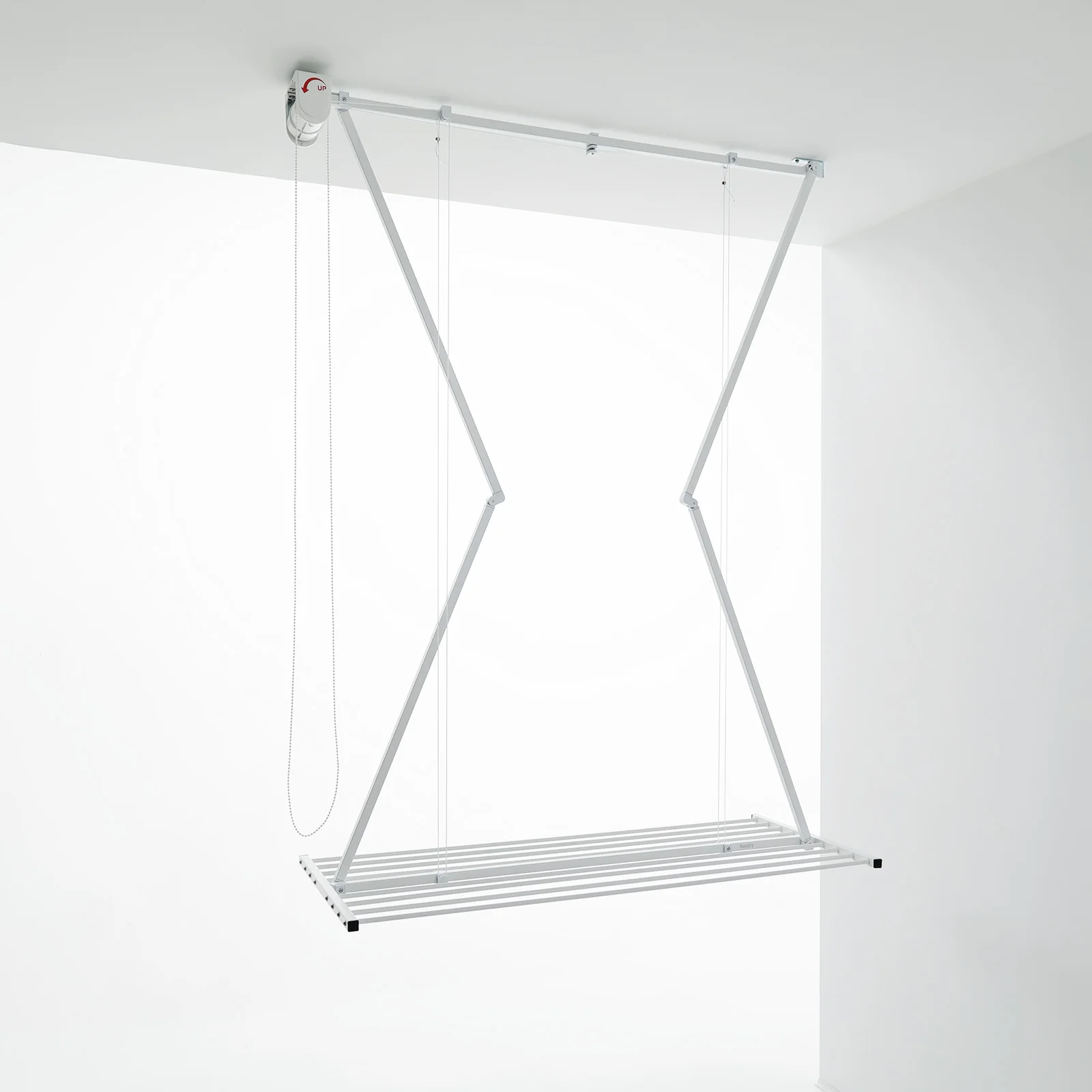 Premium Quality Ceiling Clothes Drying Rack Vertical Clothes Airer Made