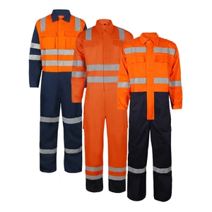 High Visibility Fireproof and Flame Retardant Reflective Coverall Combining Comfort and Superior Flame Resistance Fr Coverall