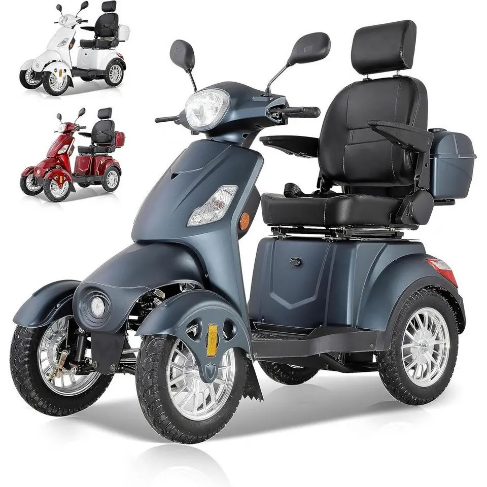 ZVGREEN 25km/h 4-Wheel Electric Scooter Seniorenmobil Mobilitätsroller Elektromobil