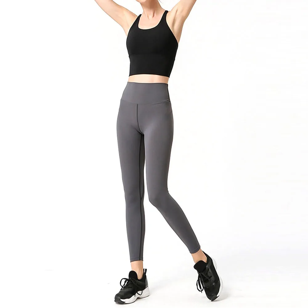 Activewear Plus Size Sporty Bra Yoga Legging with Pocket
