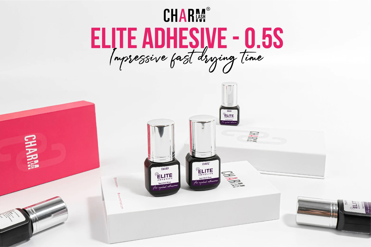 Elite Adhesive Quick Drying Fasting Eyelash Adhesive Glue for Lash Extension Custom Eyelash Glue Extension Lash Factory Price
