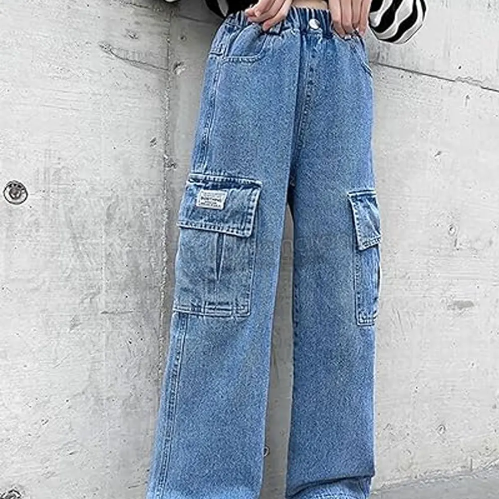 2023 New Arrival Girl Jeans Pant Lightweight Girl Jeans Pant Made In