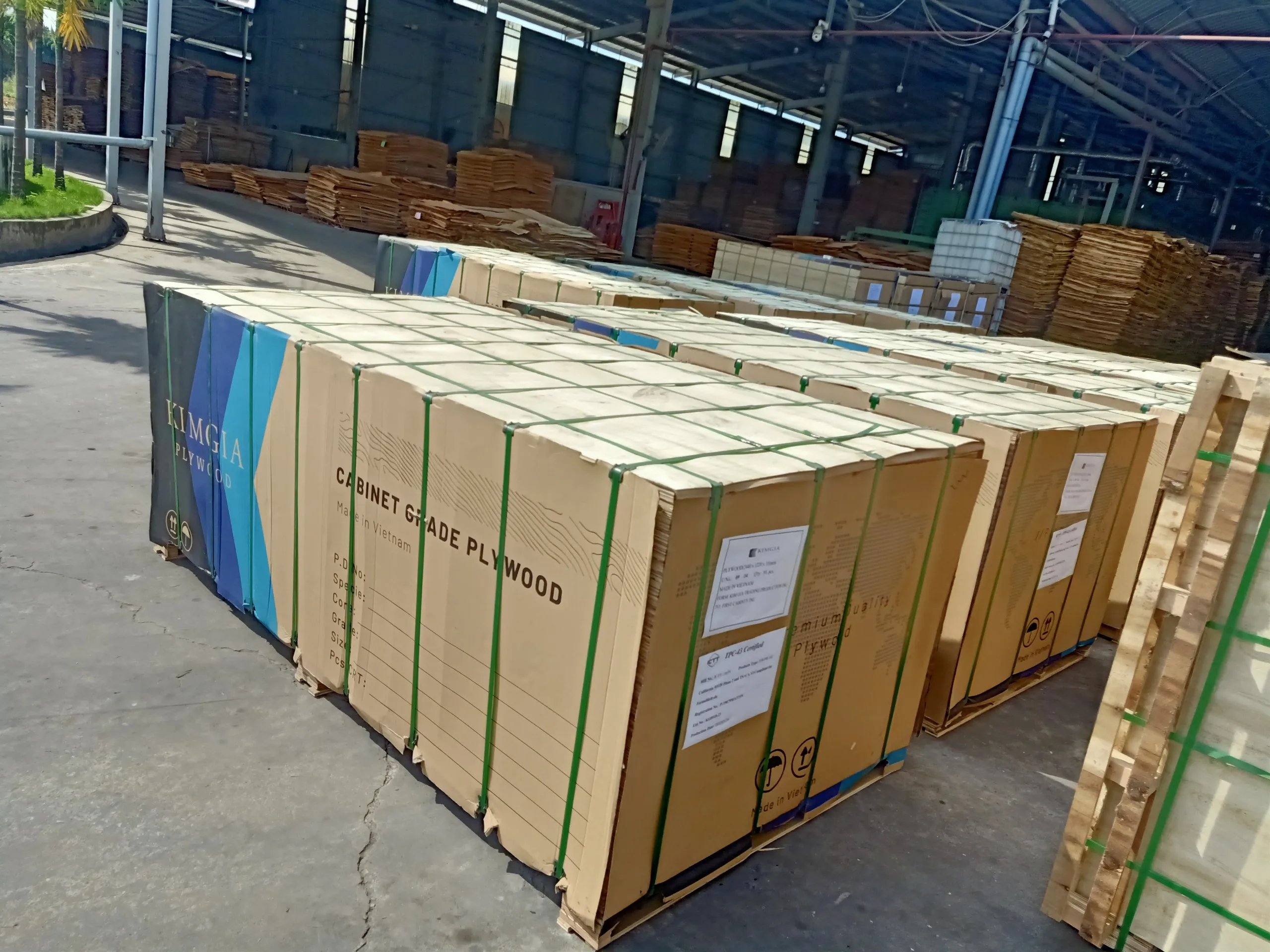 Melamine Plywood Board Melamine Marine Plywood With Wood Grain Color