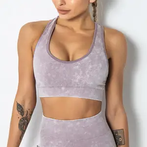 Women High-support Comfortable Stretchy Cropped Running Gym Plus Size Sports Bra