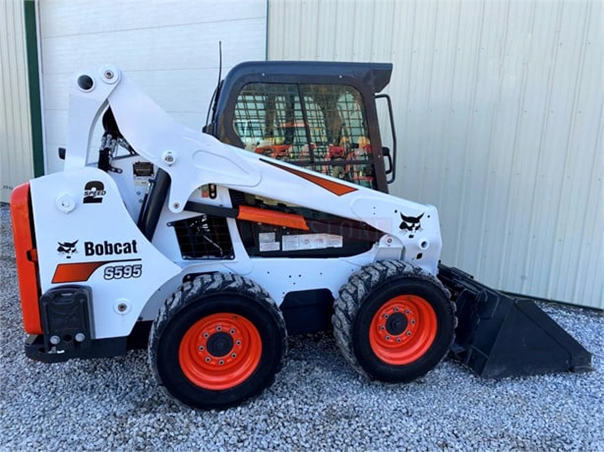 2017 Bobcat S595 Wheeled Skid Steer Loader Hydraulic Type 1/2/3 Ton