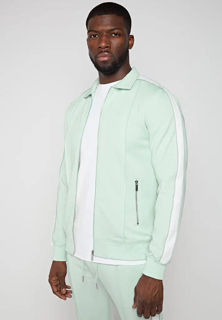 mint green tracksuit men