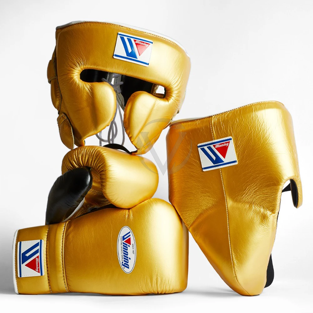 Customized Winning popular Boxing Gears Gold Color