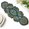 Black Spiderweb Design Table Runner