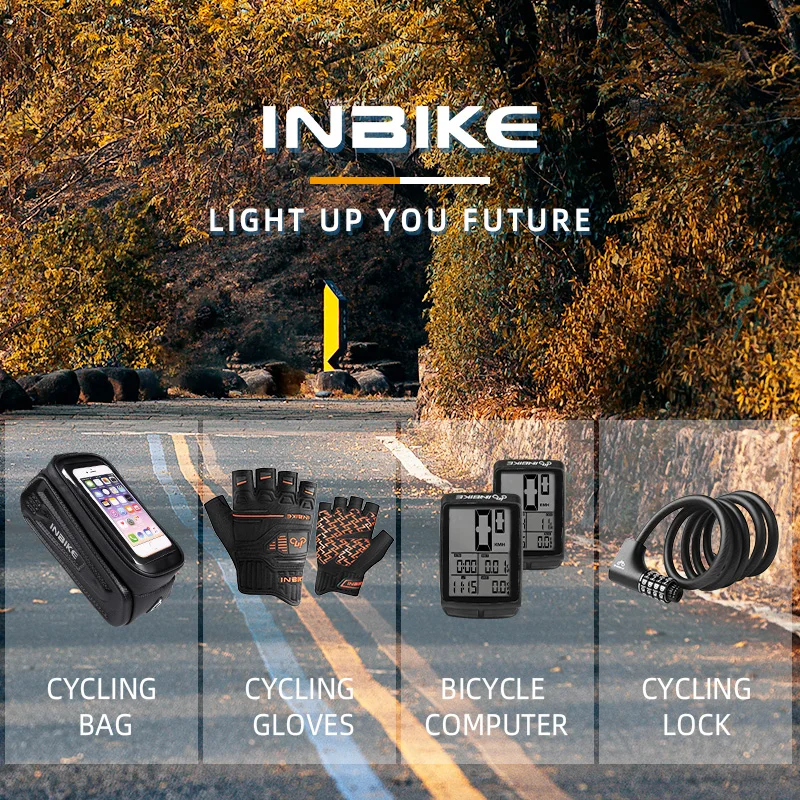 Inbike Portable Light Exercise Bike Speedometer Computer Wireless Bike ...