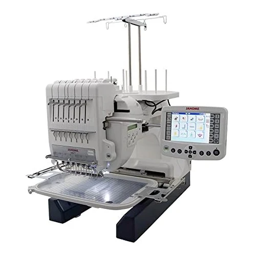 Newly Affirms Stock Janome Mb-7 Mb7 7 Needle Embroidery Machine Plus ...