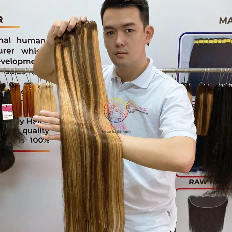 Vietnamese Luxury Bone Straight Sdd Human Remy Hair Bone Straight Hair