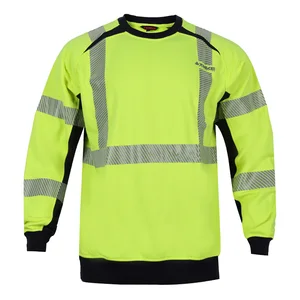 High Quality High Visibility Mining Work Shirts Construction t Shirt Fire Retardant Work Clothes Shirts Longsleeve Shirt