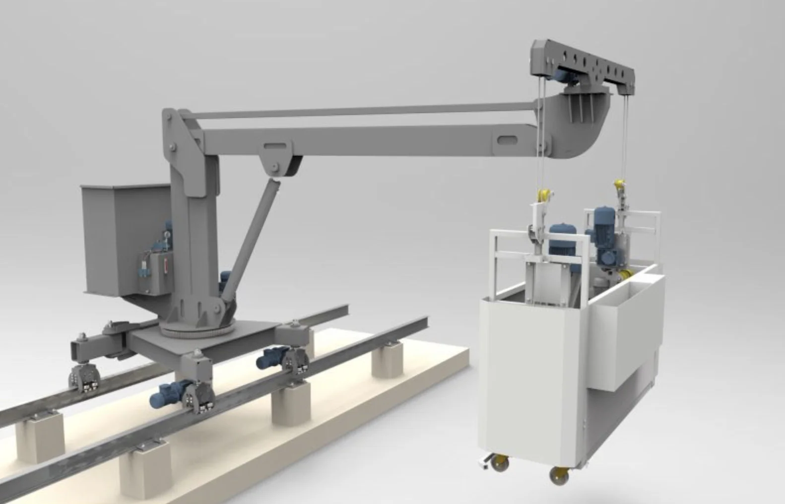 High Quality Facade Cleaning Systems Work Platform Building Glass Cleaning